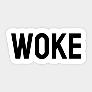 Woke Sticker